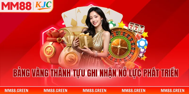Bảng vàng thành tựu ghi nhận nỗ lực phát triển