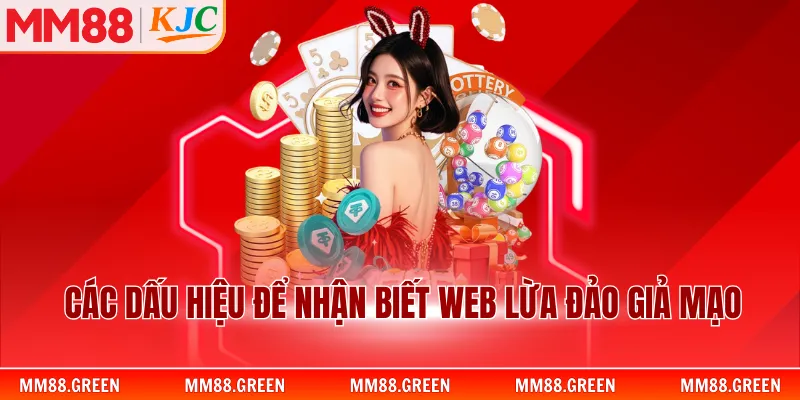 Các dấu hiệu để nhận biết web lừa đảo giả mạo