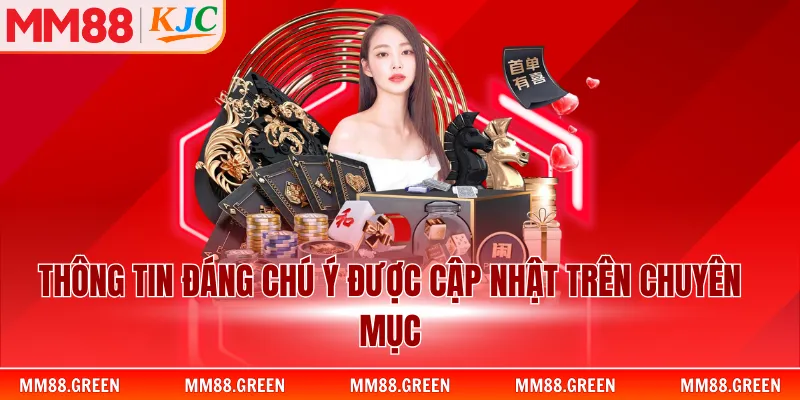 Thông tin đáng chú ý được cập nhật trên chuyên mục